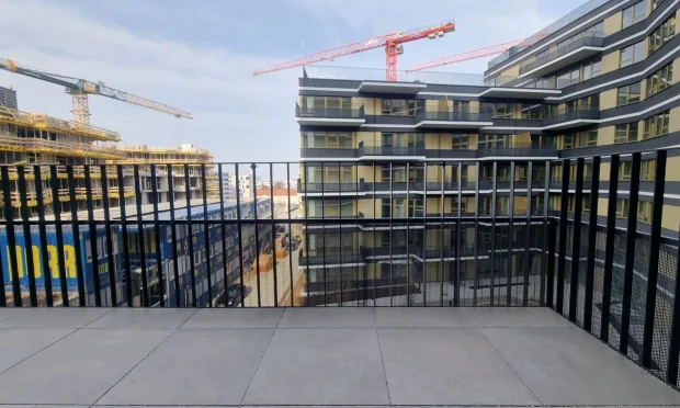 First occupancy in the Village, 1-bedroom apartment with balcony for rent