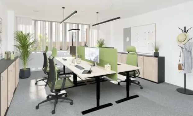 Moderne Bürofläche in der Nähe des Schwarzenbergplatzes