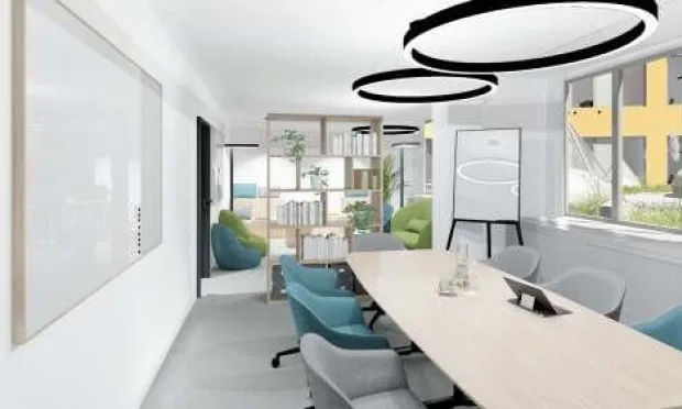 Moderne Bürofläche in der Nähe des Schwarzenbergplatzes