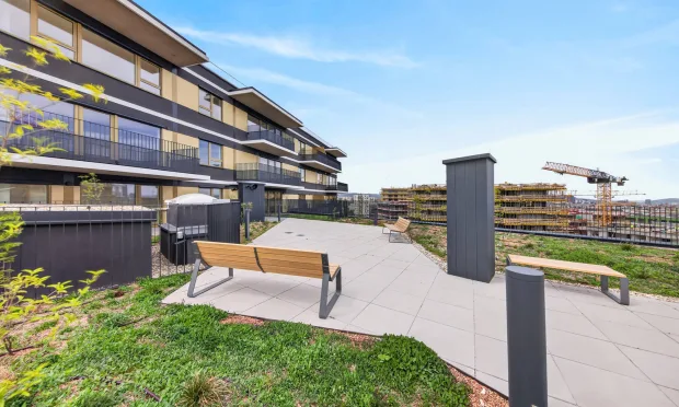 First occupancy in the Village, 1-bedroom apartment with balcony for rent