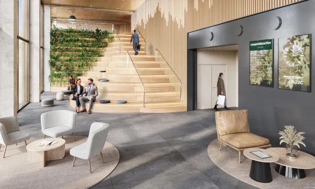 LeopoldQuartier Office | Modernes Büro in Holzhybridbauweise | Nahe Donaukanal