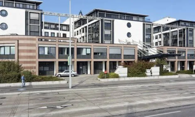 Moderne Büros beim Gasometer