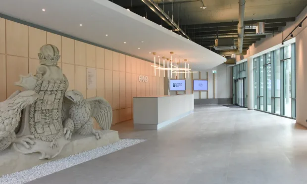 Restaurant area in Work-Life Building