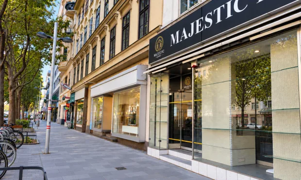 Prime commercial space with storefront frontage