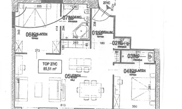 Thumbnail: 3-room apartment in a city-center palace