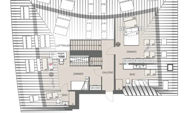 Thumbnail: Modernes City-Penthouse mit Dachterrasse und Stephansdom-Blick