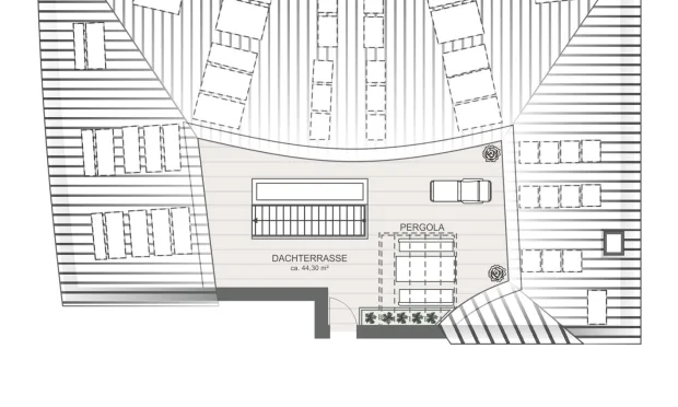 Thumbnail: Modernes City-Penthouse mit Dachterrasse und Stephansdom-Blick