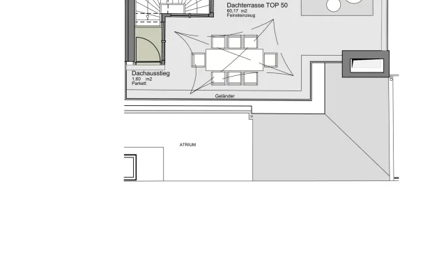 Thumbnail: Exquisites Penthouse mit Dachterrasse in bester Citylage