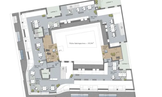 Thumbnail: Dachgeschoßbüro in 1040 Wien