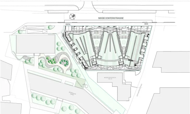 Thumbnail: MC 15 - Ein Bürogebäude, das Effizienz, Innovation und Umweltbewusstsein vereint.
