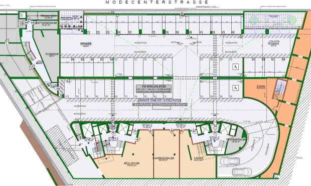 Thumbnail: MC 15 - Ein Bürogebäude, das Effizienz, Innovation und Umweltbewusstsein vereint.
