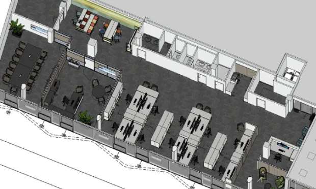 Thumbnail: Hochwertig neu sanierte Bürofläche