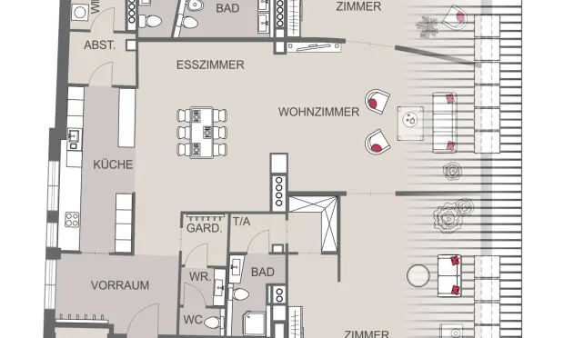 Thumbnail: DG apartment in the heart of Vienna city center