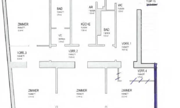 Thumbnail: Klassischer Altbau 5 Zimmer beim Theresianum