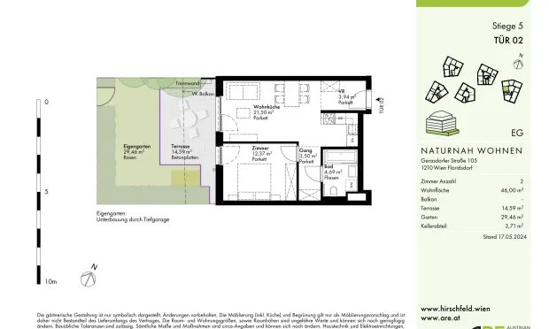 Thumbnail: Hirschfeld - First occupancy with outdoor spaces - sustainable living on the outskirts of the city!