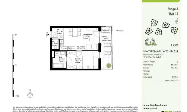 Thumbnail: „Das Hirschfeld“ Erstbezüge mit Außenflächen-nachhaltiges Wohnen am Rande der Stadt!