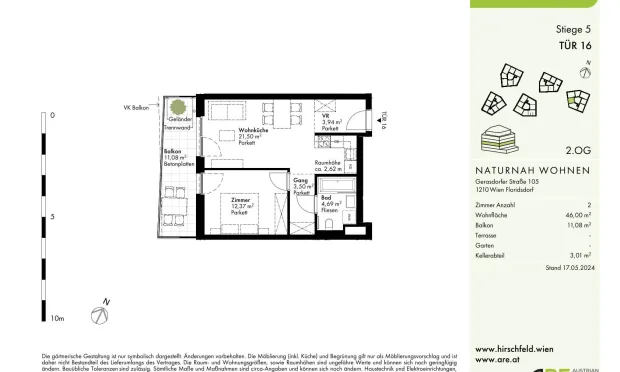 Thumbnail: Hirschfeld - First occupancy with outdoor spaces - sustainable living on the outskirts of the city!