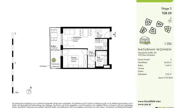 Thumbnail: Hirschfeld - First occupancy with outdoor spaces - sustainable living on the outskirts of the city!