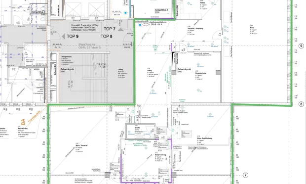 Thumbnail: Modern offices between the main railway station and the airport!