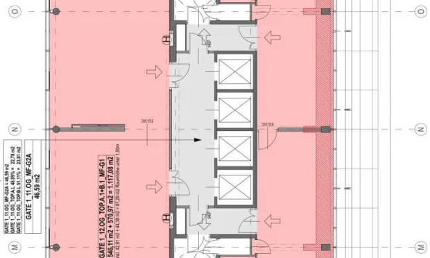 Thumbnail: Moderne Büroflächen im RIVERGATE