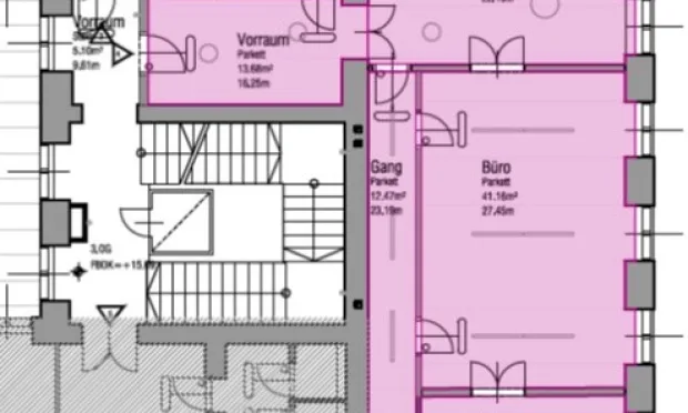 Thumbnail: Traumhaftes Altbaubüro nahe zur ehemaligen Börse