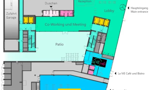 Thumbnail: Modern office spaces at VIE