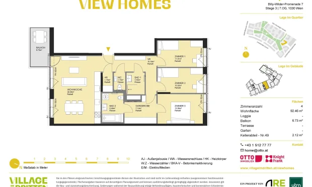 Thumbnail: VILLAGE IM DRITTEN – VIEW HOMES