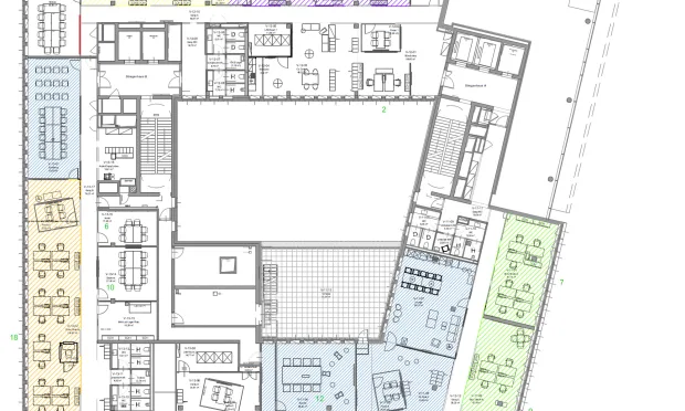 Thumbnail: Modern office spaces at VIE