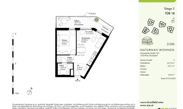 Thumbnail: Hirschfeld - First occupancy with outdoor spaces - sustainable living on the outskirts of the city!