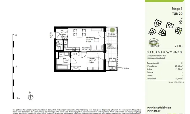 Thumbnail: Erstbezug – Idyllisch im Grünen – Großes Outdoor-Areal