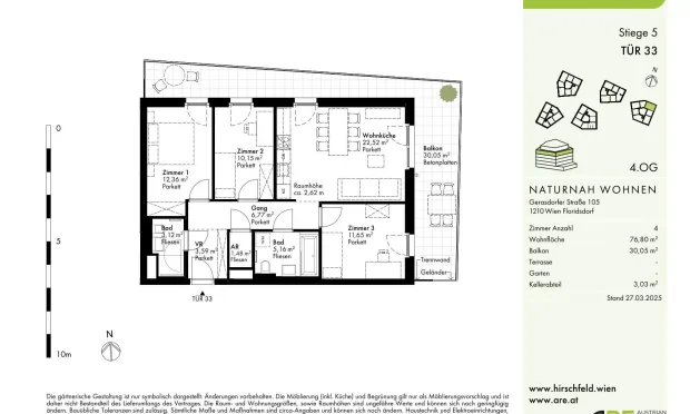 Thumbnail: Bezugsfertige Erstbezüge mit Außenflächen am Rande der Stadt!