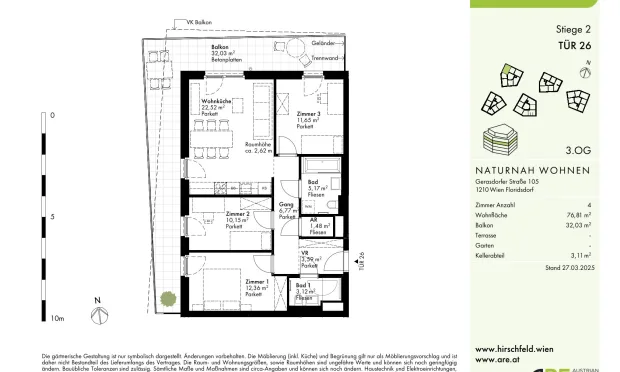 Thumbnail: Hirschfeld - First occupancy with outdoor spaces - sustainable living on the outskirts of the city!
