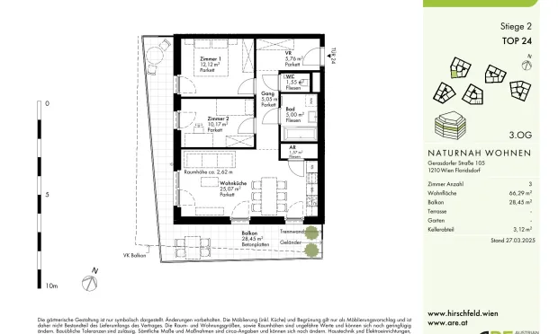 Thumbnail: Hirschfeld - First occupancy with outdoor spaces - sustainable living on the outskirts of the city!