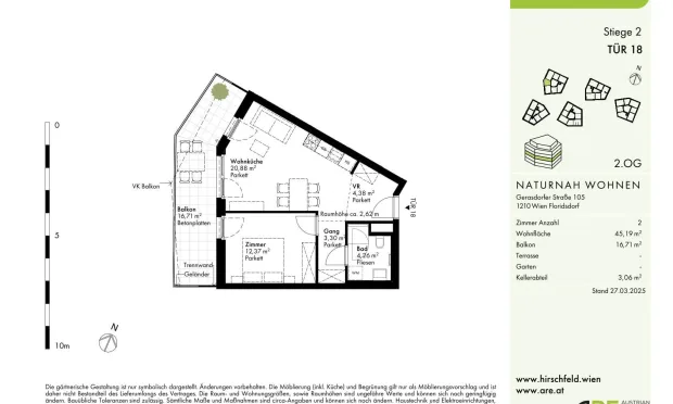 Thumbnail: Hirschfeld - First occupancy with outdoor spaces - sustainable living on the outskirts of the city!