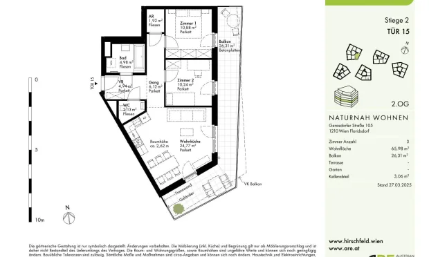 Thumbnail: Bezugsfertige Erstbezüge mit Außenflächen am Rande der Stadt!