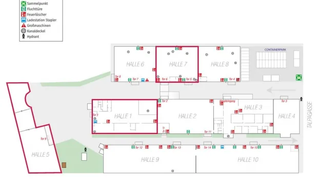 Thumbnail: Lagerhalle und kleines Büro in zentrale Lage