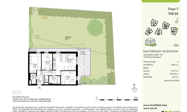 Thumbnail: Hirschfeld - First occupancy with outdoor spaces - sustainable living on the outskirts of the city!