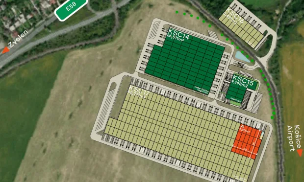 Thumbnail: Industrie- und Logistikpark Košice - provisionsfreie Vermietung
