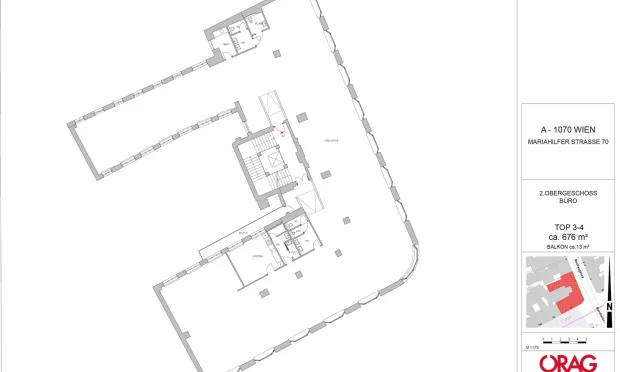 Thumbnail: Sanierte Bürofläche