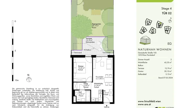 Thumbnail: Hirschfeld - First occupancy with outdoor spaces - sustainable living on the outskirts of the city!