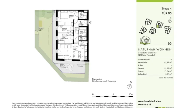 Thumbnail: Hirschfeld - First occupancy with outdoor spaces - sustainable living on the outskirts of the city!