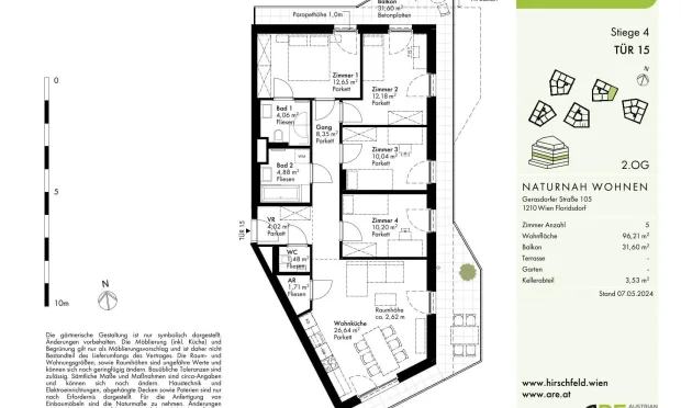 Thumbnail: Erstbezug – Idyllisch im Grünen – Großes Outdoor-Areal