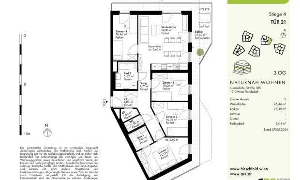 Thumbnail: Erstbezug – Idyllisch im Grünen – Großes Outdoor-Areal