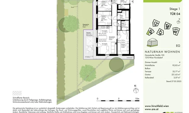 Thumbnail: Bezugsfertige Erstbezüge mit Außenflächen am Rande der Stadt!