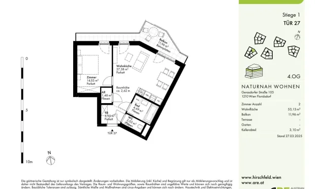 Thumbnail: Erstbezug – Idyllisch im Grünen – Großes Outdoor-Areal