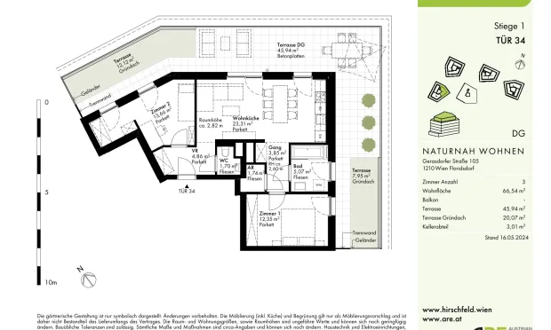 Thumbnail: Hirschfeld - First occupancy with outdoor spaces - sustainable living on the outskirts of the city!