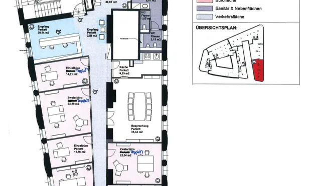 Thumbnail: 1010! Office space in an absolute top location directly on Tuchlauben!