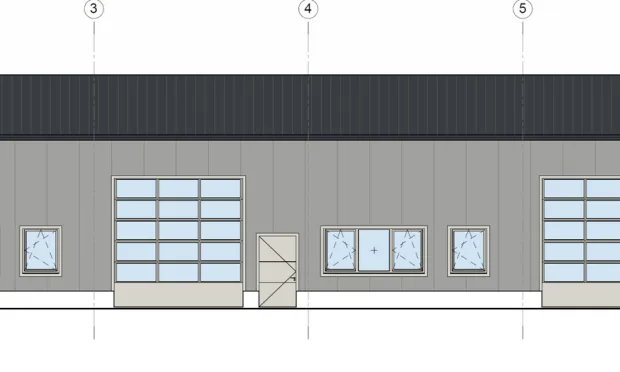 Thumbnail: Newly built warehouses with office space