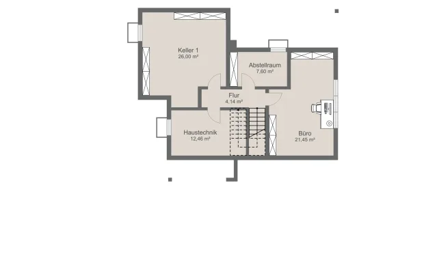 Thumbnail: Modern villa with garden and pool