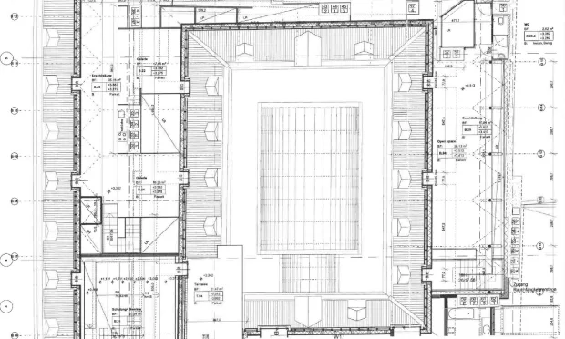 Thumbnail: Dachgeschossbüro mit Terrasse und Blick auf den Stephansdom!